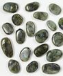 Lot: Polished Labradorite Pebbles - kg ( lbs) #90624-2
